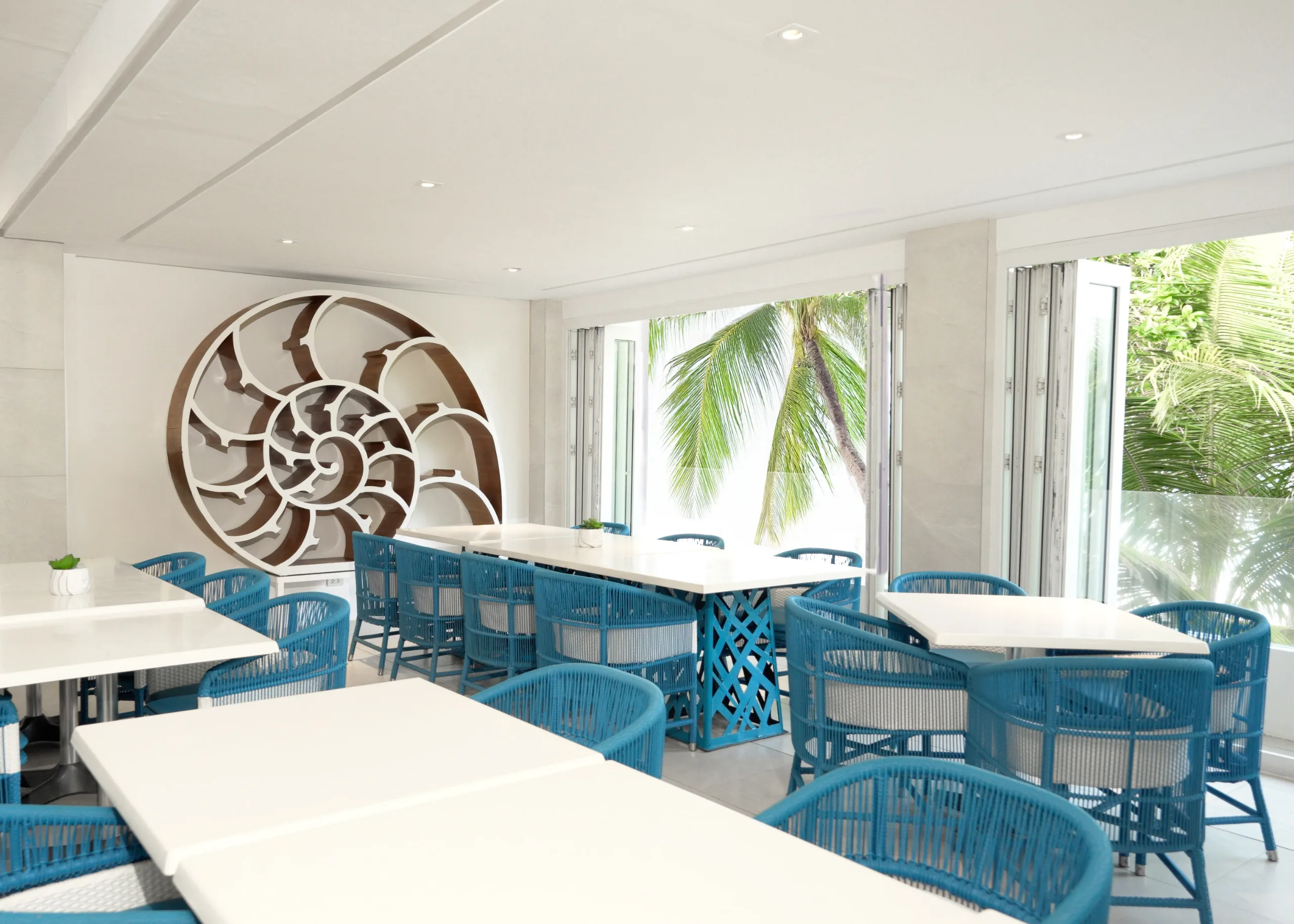 Cocktail reception area